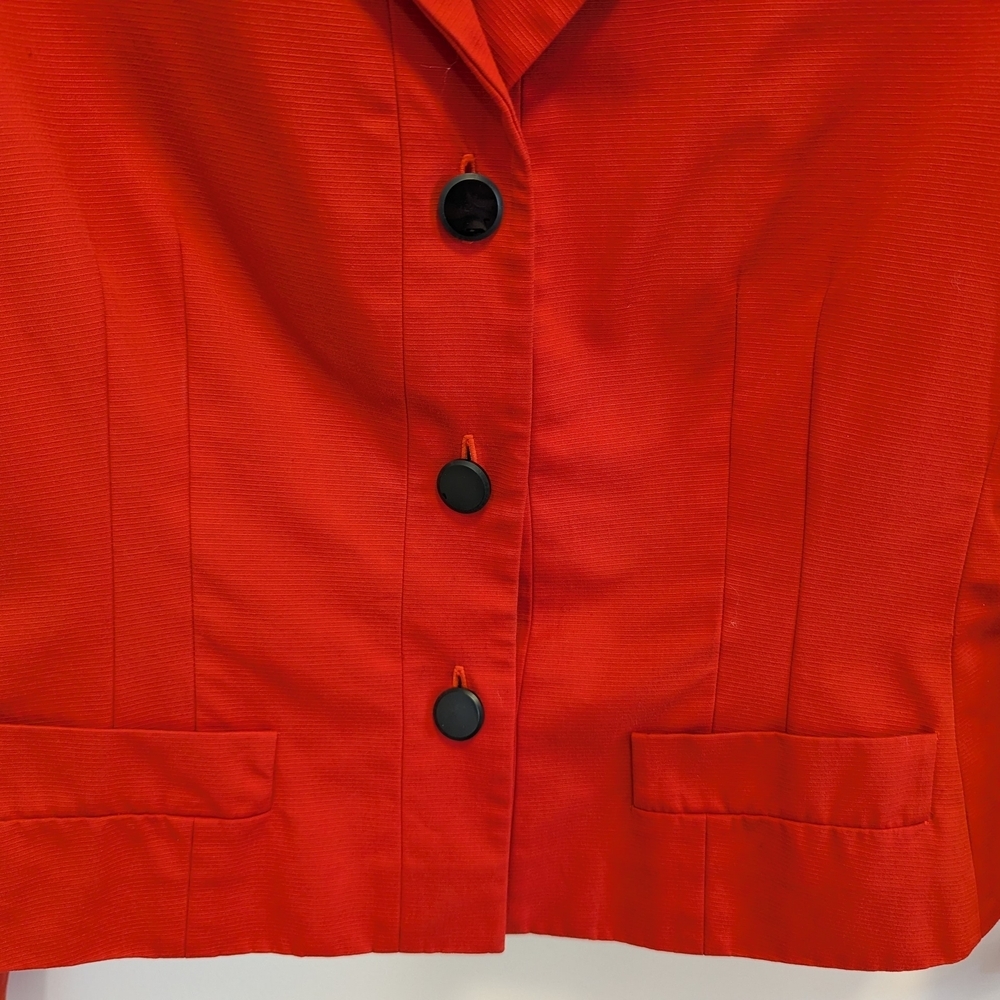 Carlisle Vibrant Red Women's Blazer - Picture 4 of 6